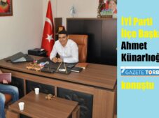 Künarlıoğlu Gazete Torbalı’ya konuştu