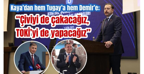 Çiviyi de çakacağız, TOKİ’yi de yapacağız