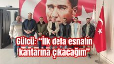 Gülcü, gazetecilerle buluştu