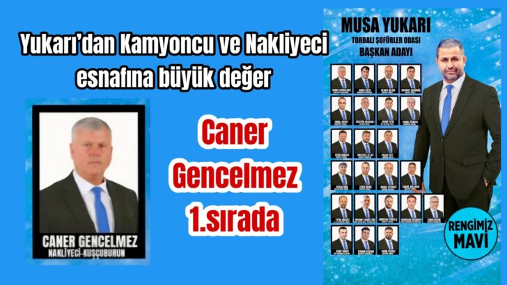 Kamyoncu esnafının temsilcisi Mavi Liste’de