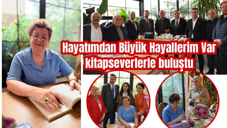 İmza gününe yoğun ilgi