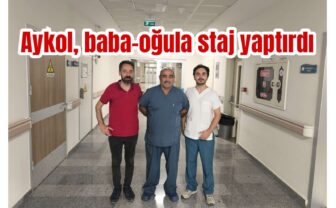 Bu kez oğluna da staj veriyor