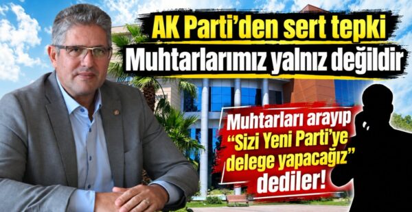 Belediye muhtarlara baskı yapıyor