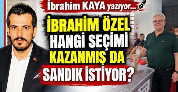 İBRAHİM ÖZEL HANGİ SEÇİMİ KAZANMIŞ?