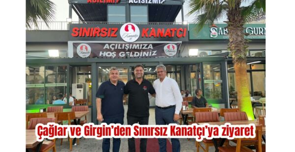 Çağlar ve Girgin’den Sınırsız Kanatçı’ya ziyaret