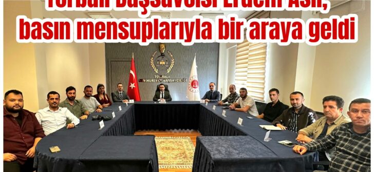 Başsavcı Erdem Asıl, yerel basınla bir araya geldi