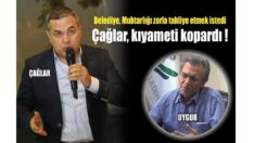 Çağlar, kıyameti kopardı