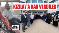 Kızılay’a kan, belediyeye sitem