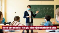 2 Kasım’da ders başı yapacaklar