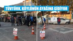 Tüvtürk’ten köylere gezici muayene hizmeti