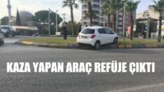 İki araç çarpıştı