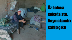 Engelli vatandaşın çığlını Kaymakam Öter duydu