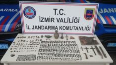 Torbalı’da tarihi eser operasyonu