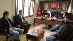 Siyasi partilerden Başkan Günaydın’a taziye ziyareti