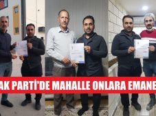 AK Parti’den “Mahalleye” özel ekip!