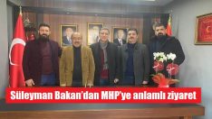 Çalışmalarından dolayı tebrik etti