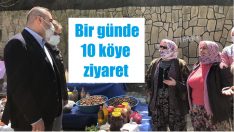 Köy ziyaretlerine devam ediyor