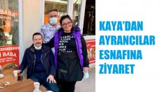 Kaya, Ayrancılar esnafı ile buluştu
