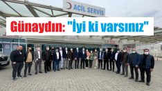 Sağlık çalışanlarını unutmadı