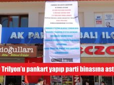 Cumhur İttifakı’ndan pankartlı tepki
