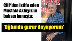 ‘Oğlumla gurur duyuyorum’