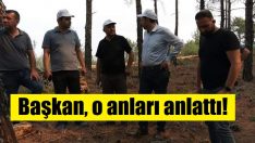 Atilla Kaya, alevlerin arasında kaldı
