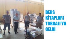 Ders kitapları Torbalı’ya geldi