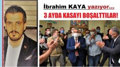 3 AYDA KASAYI BOŞALTTILAR!