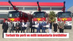 Torbalı’da üretilen araçlar göreve başladı