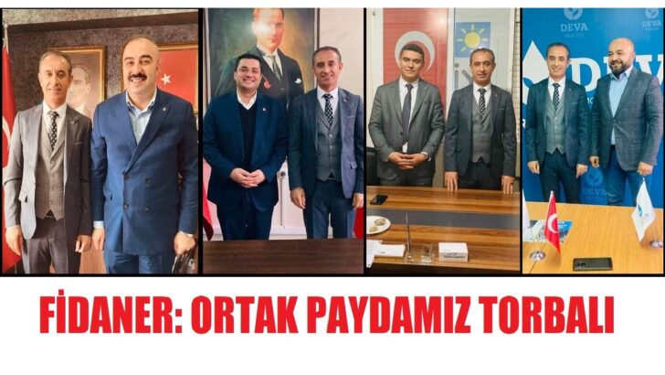 Fidaner’den siyasi partilere nezaket ziyareti