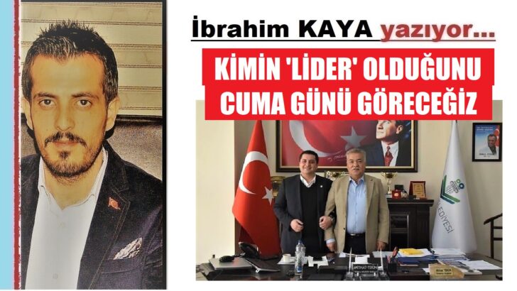 CUMA GÜNÜ BELLİ OLACAK