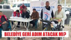Belediyenin işten çıkardığı işçiler çadır kurdu