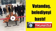 Vatandaş, belediyeyi bastı!