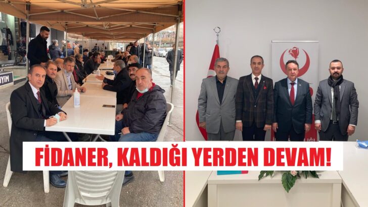 Fidaner, yeniden sahaya indi