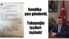 Belediye, sendika istemiyor!
