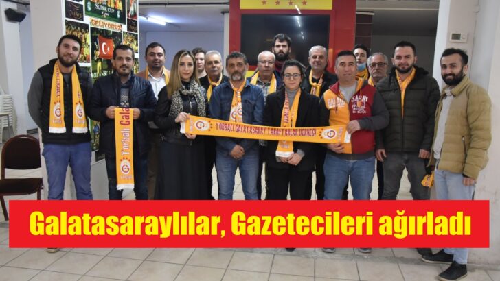 Galatasaraylılar, Gazetecileri ağırladı