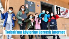 7 köyde internet ücretsiz!