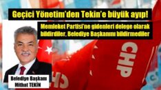 Geçici Yönetim’den Tekin’e büyük ayıp!