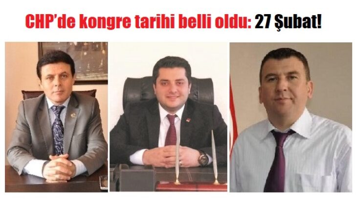 Üç aday yarışacak!