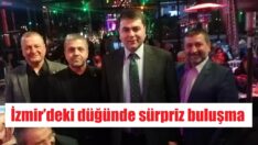 Genel Başkanla düğünde görüştü