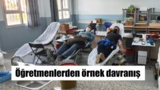 Gazi İlkokulu’ndan kan bağışı