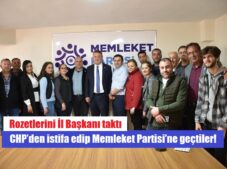 Memleket Partisi’nden rozet şov!