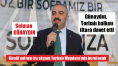 Günaydın’dan iftara davet