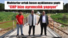 “CHP bize ayrımcılık yapıyor”
