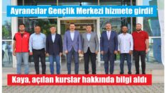 Gençlik Merkezi’ne yoğun ilgi