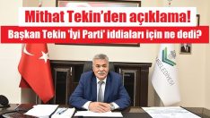 Mithat Tekin’den açıklama!