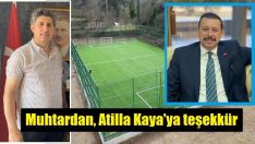 Karakızlar’a halı saha yapılacak