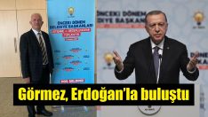 Erdoğan’ın toplantısına katıldı
