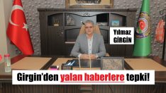 Girgin, iftiralara cevap verdi