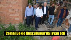 Lağım suları açıktan akıyor